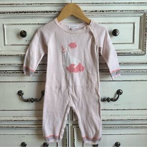 Angel Dear Pink Unicorn Romper Size 3-6M